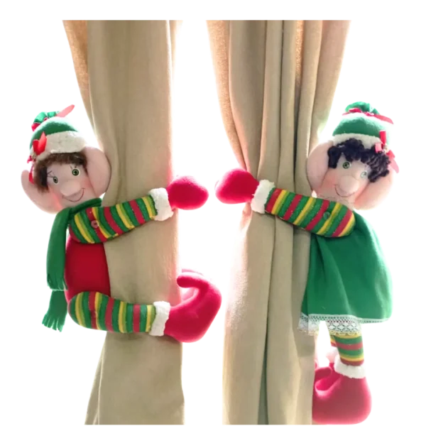 Sujeta Cortinas Pareja de Duendes